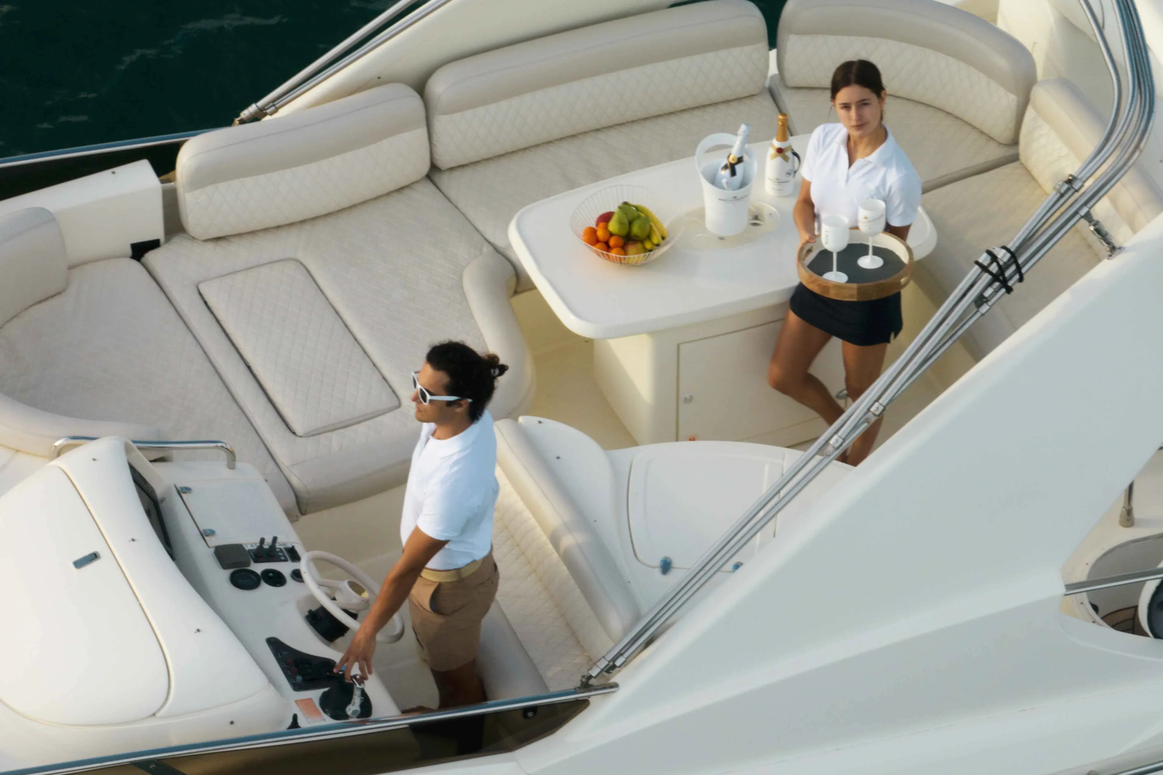 Yacht charter Hialeah Government Cut Fisher Island Atlantic Ocean