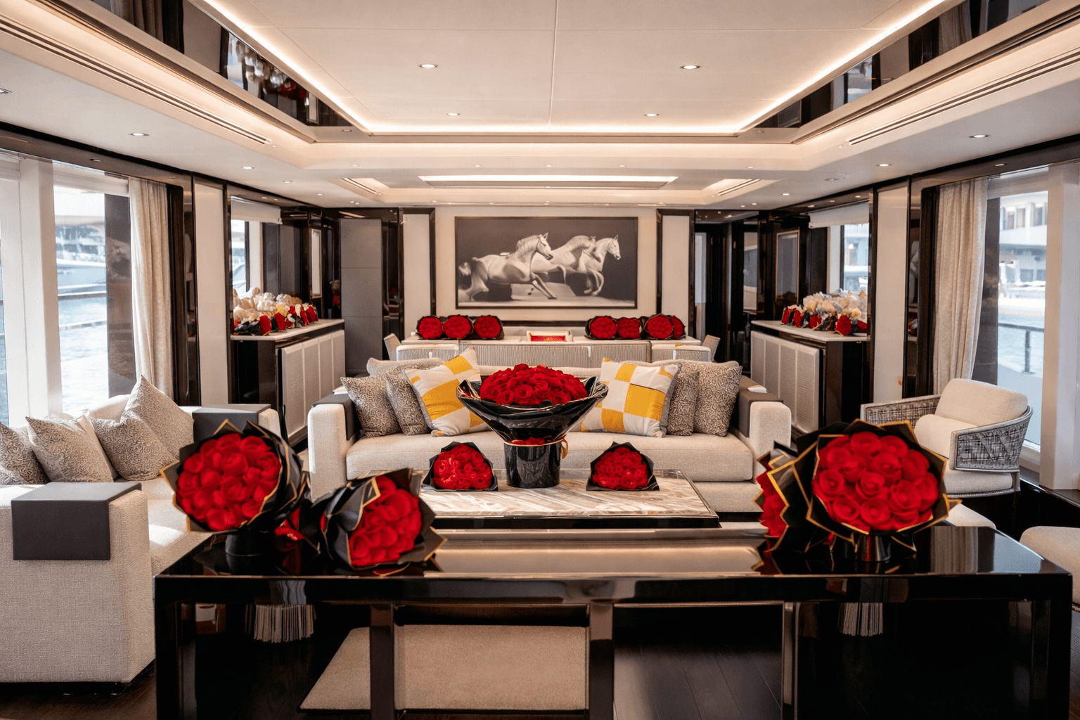 Yacht Decor & Setup