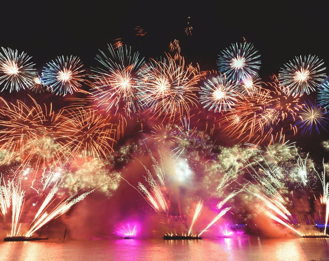 USCG licensed captain navigating Miami bay New Year's Eve private yacht charter