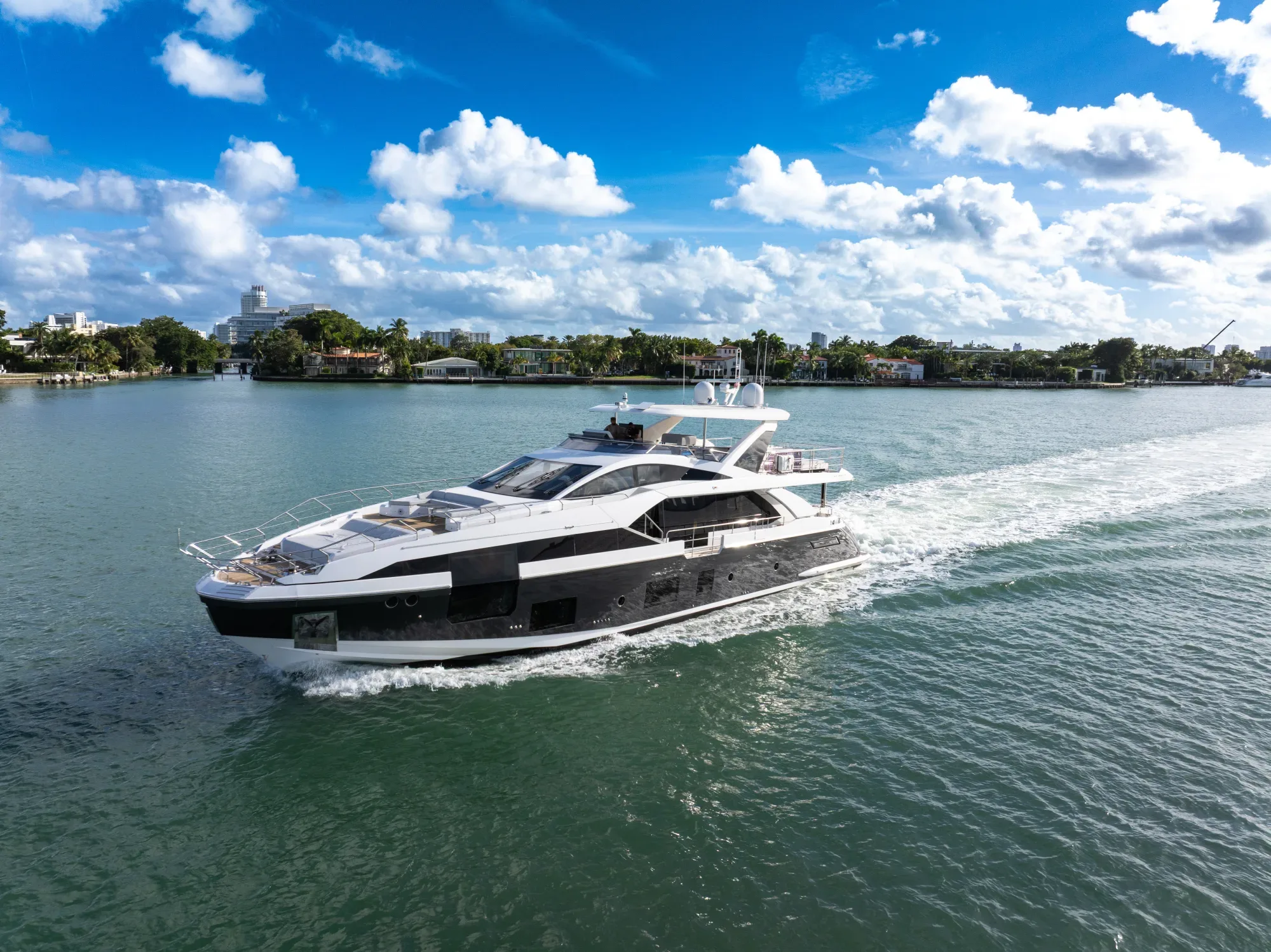 Hialeah yacht rental private charter on Biscayne Bay Miami