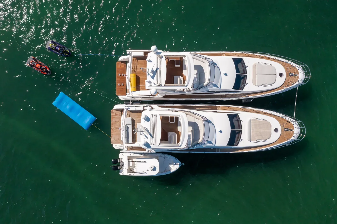Haulover Sandbar weekend boat scene Miami yacht charter