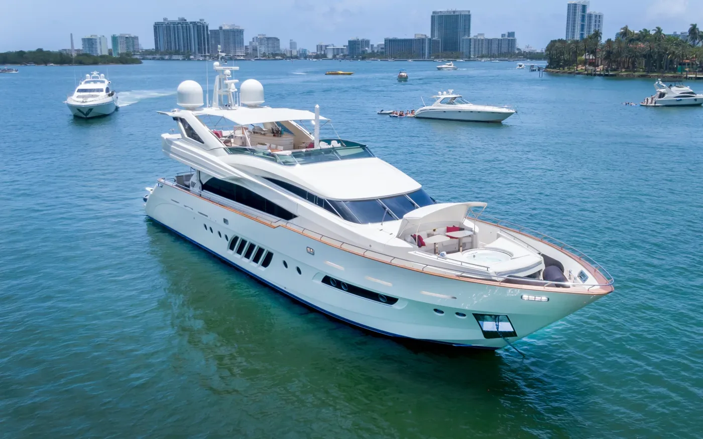 Nixon Sandbar Miami boat party Biscayne Bay Key Biscayne