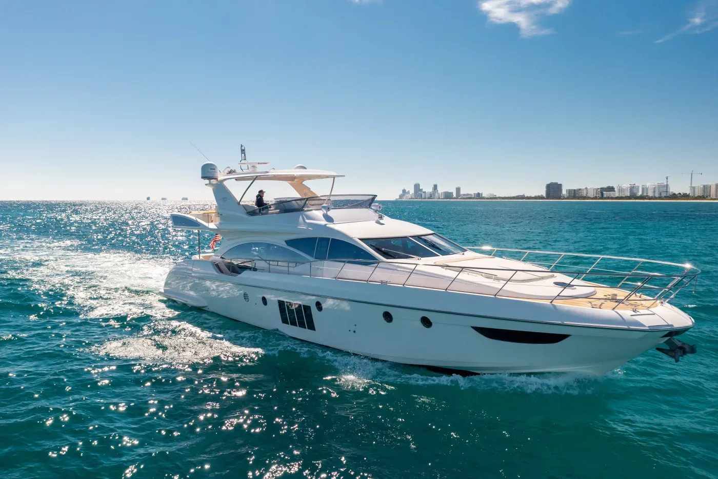 Nixon Sandbar boat party Miami jet skis watersports Biscayne Bay