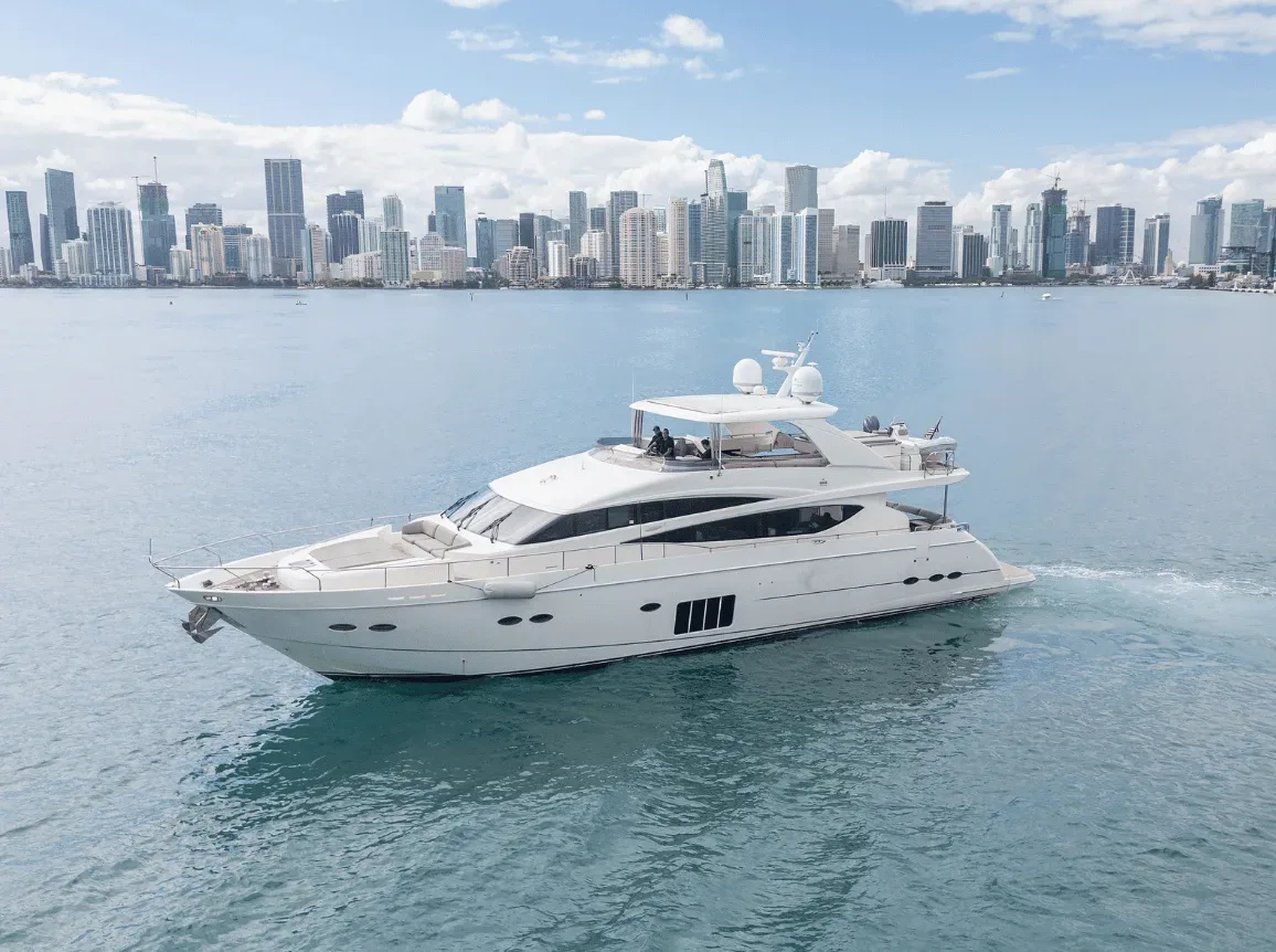 Princess 88 FT Yacht Rental Miami