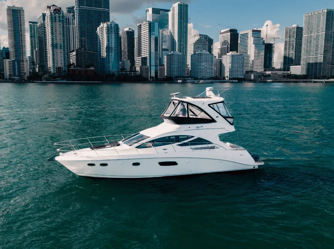 Sea Ray Fly 50 FT Yacht Rental Miami