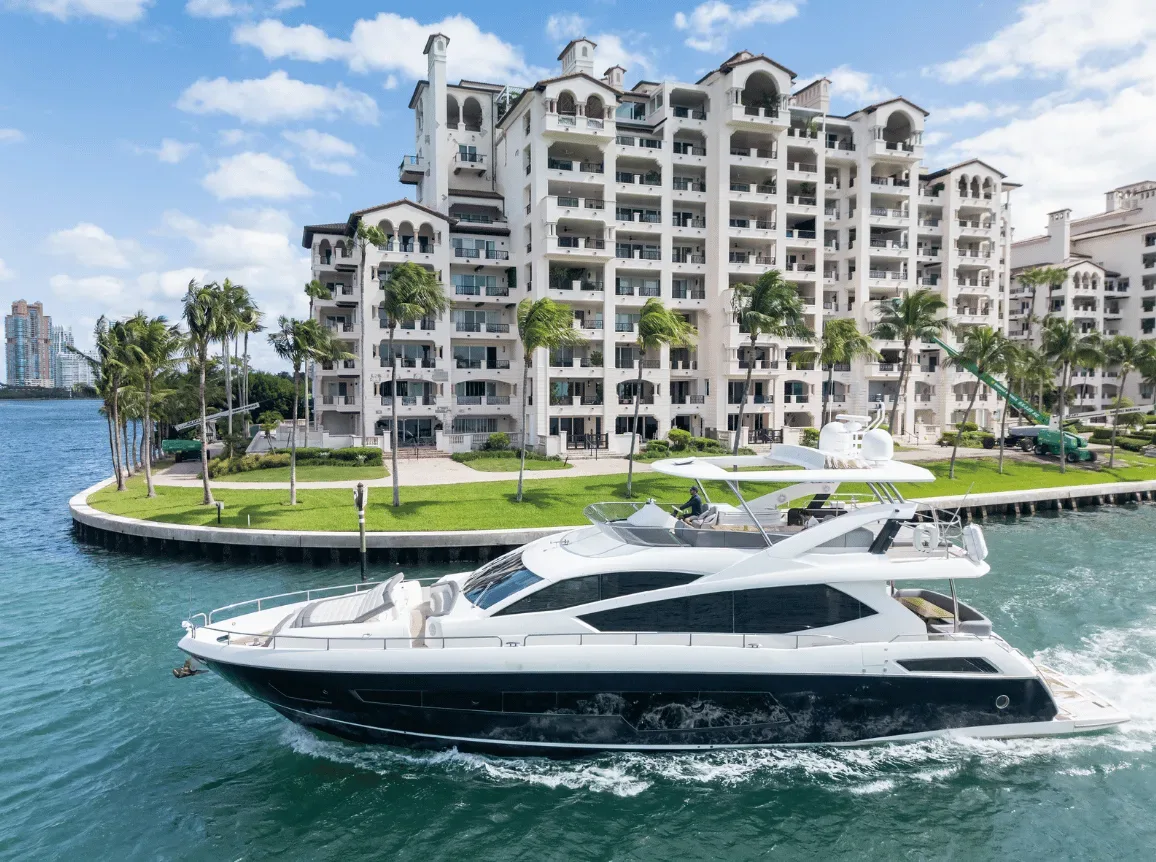 Sunseeker 80 FT Yacht Rental Miami