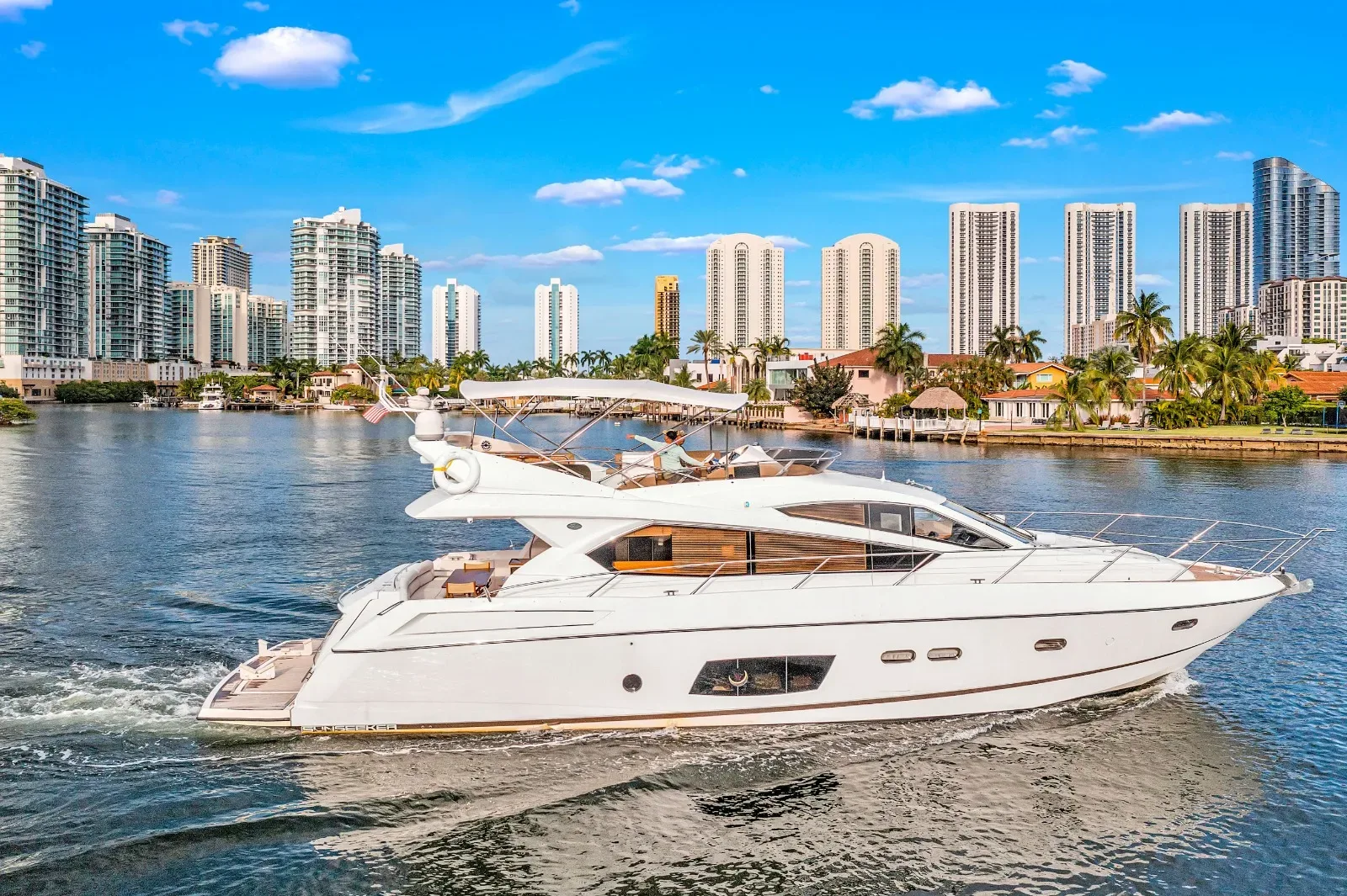 Millionaire's Row celebrity homes boat tour Miami Indian Creek waterway private yacht