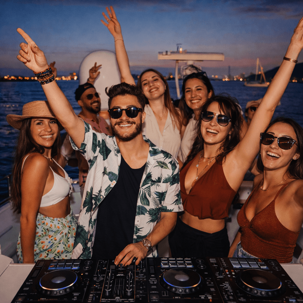 Yacht party DJ experience 4